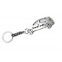 Keychain Hyundai SantaFe II 2006-2012 - (type STEEL) Keychain Hyundai SantaFe II 2006-2012 - (type STEEL)